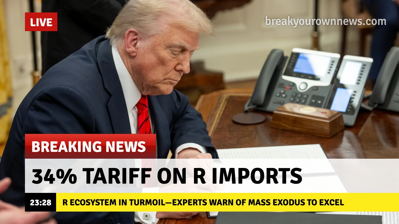 tariff breaking news